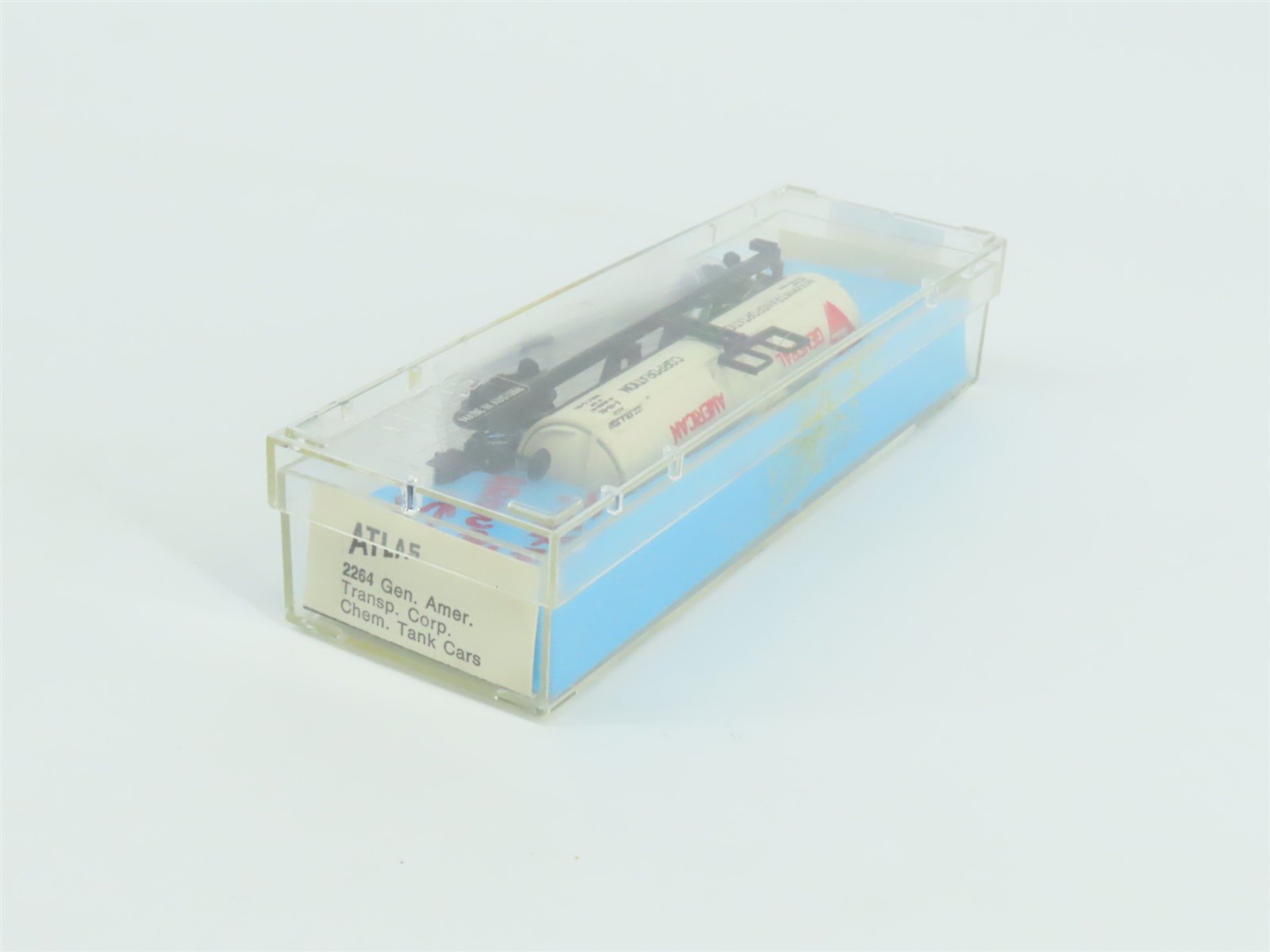 N Scale Atlas 2264 GATX General American Single Dome Chemical Tank Car #83600