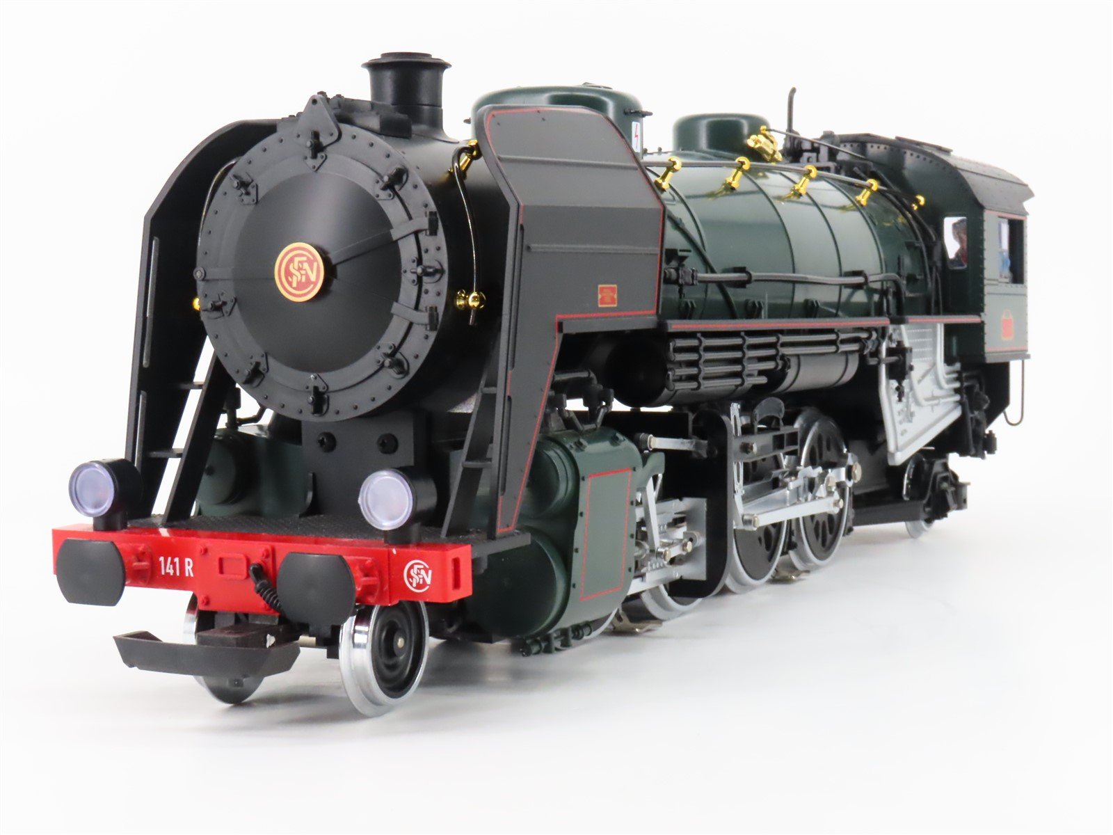 G Scale LGB 22872 SNCF French Railways 2-8-2 Steam Locomotive #141R