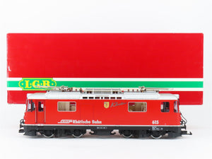 G Scale LGB 22430 RhB Viafier Retica Ge 4/4 Electric Locomotive #615