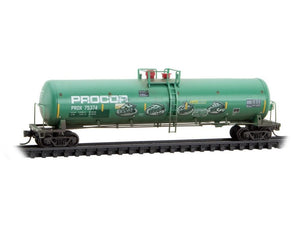 N Scale Micro-Trains MTL 11044650 PROX Procor 56' Tank Car #75374 w/ Graffiti