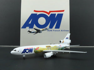 1:400 Scale Dragon Wings 55328 Die-Cast AOM McDonnell Douglas DC-10-30 Aircraft