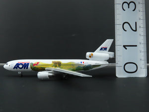 1:400 Scale Dragon Wings 55328 Die-Cast AOM McDonnell Douglas DC-10-30 Aircraft