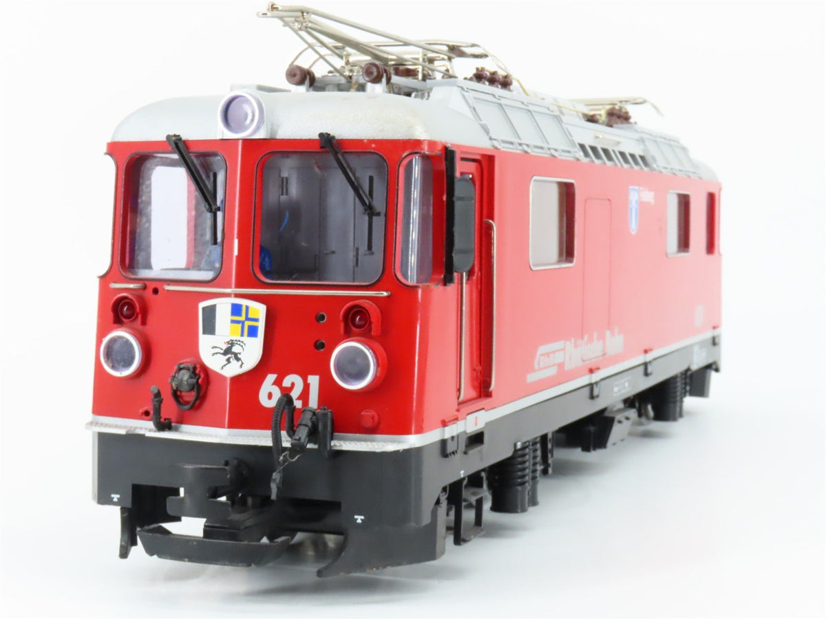 G Scale LGB 23430 RhB Viafier Retica Ge 4/4 Electric Locomotive #621 w/ Sound