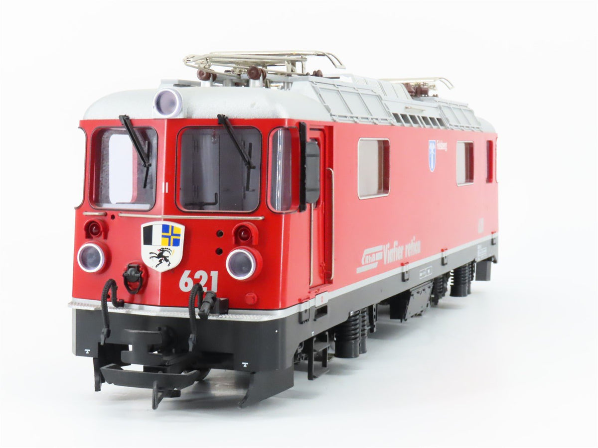 G Scale LGB 23430 RhB Viafier Retica Ge 4/4 Electric Locomotive #621 w/ Sound