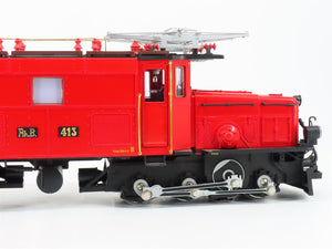 G Scale LGB 2040 RhB Rhaetian Crocodile Ge 6/6 Electric Loco #412