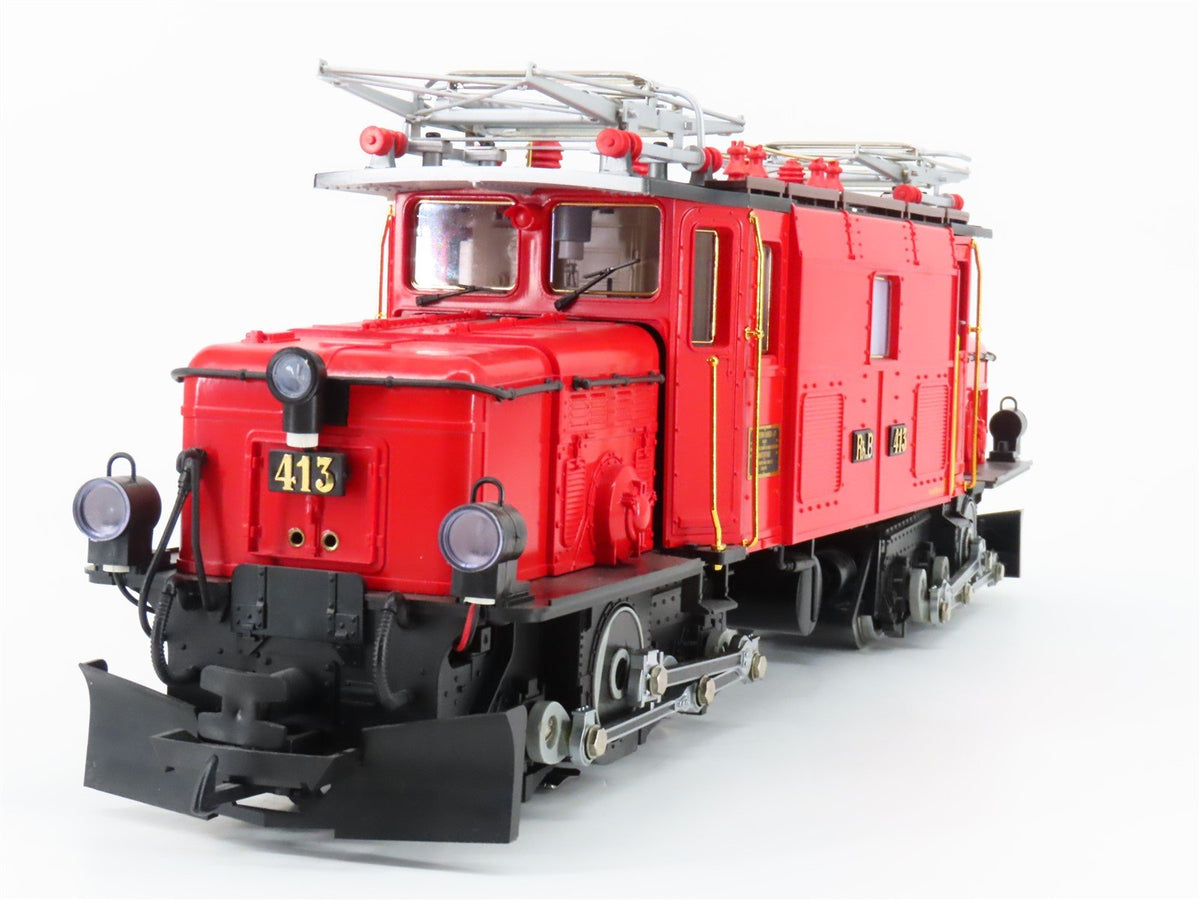 G Scale LGB 2040 RhB Rhaetian Crocodile Ge 6/6 Electric Loco #412