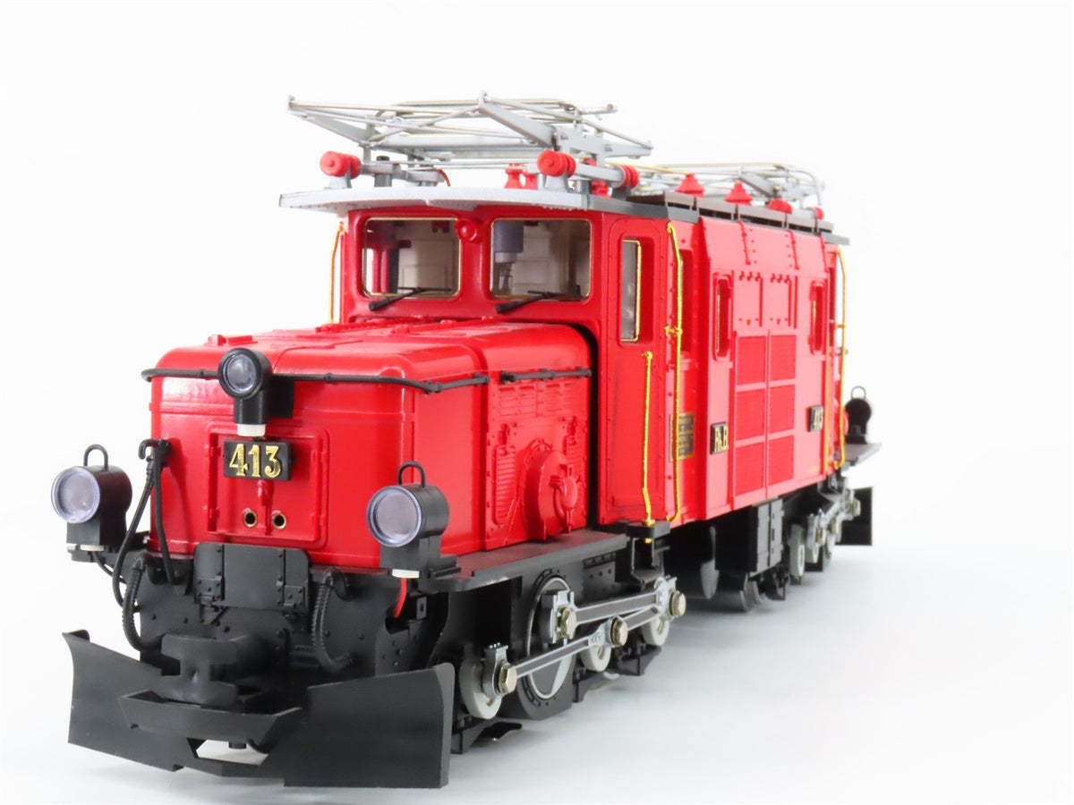 G Scale LGB 2040 RhB Rhaetian Crocodile Ge 6/6 Electric Loco #412