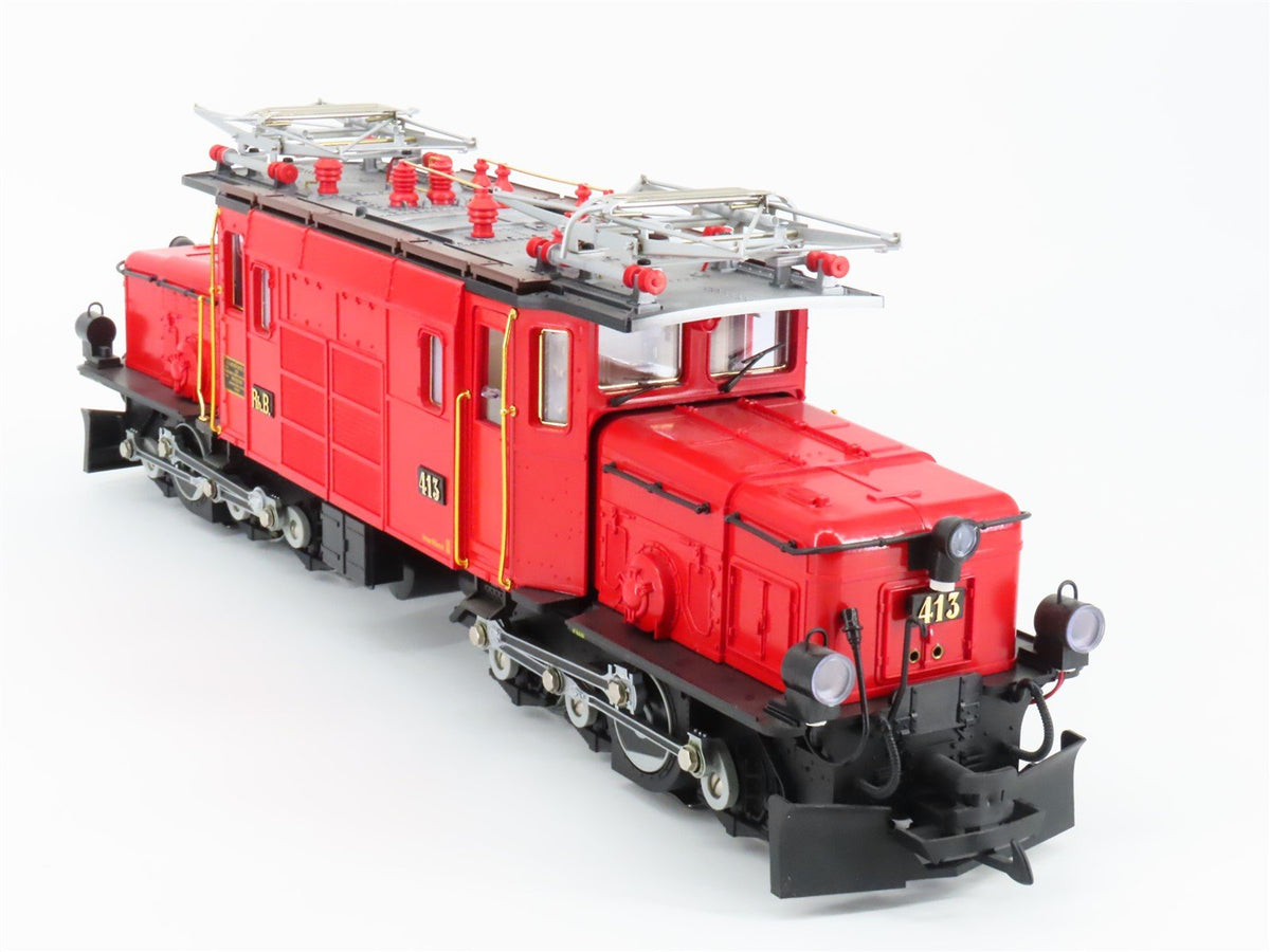 G Scale LGB 2040 RhB Rhaetian Crocodile Ge 6/6 Electric Loco #412