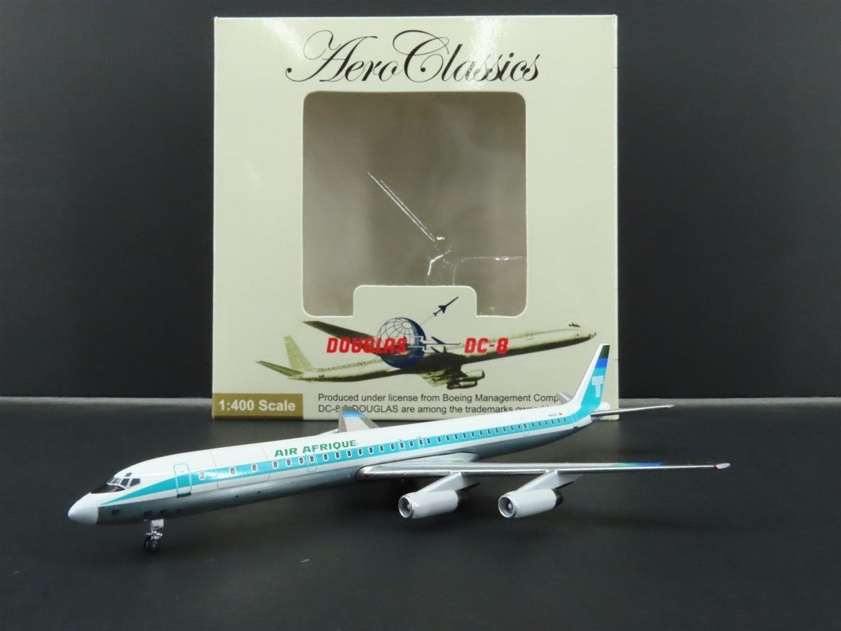 1:400 Scale Aero Classics Die-Cast Air Afrique McDonnell Douglas DC-8 Aircraft