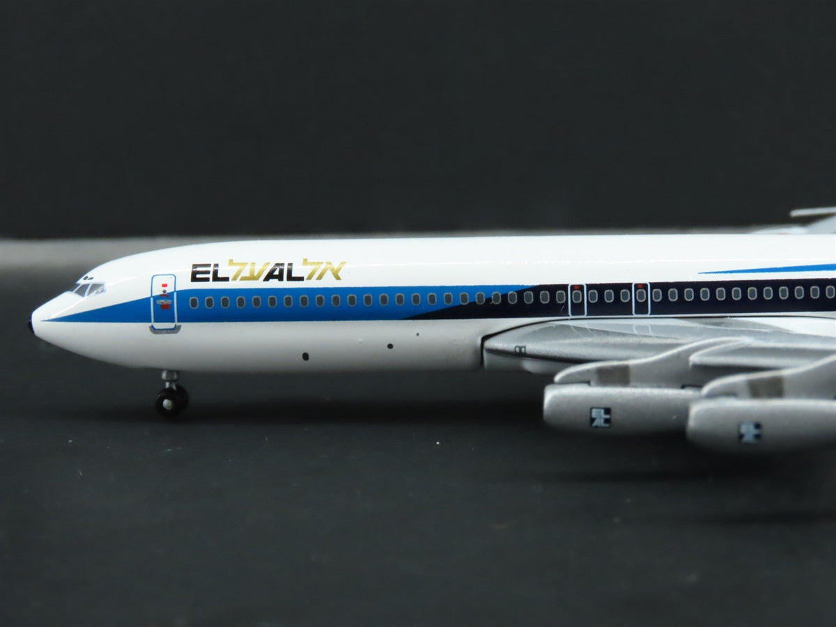 1:400 Scale Aero Classics Die-Cast El Al Boeing B-707-458 Aircraft 4X-ATB