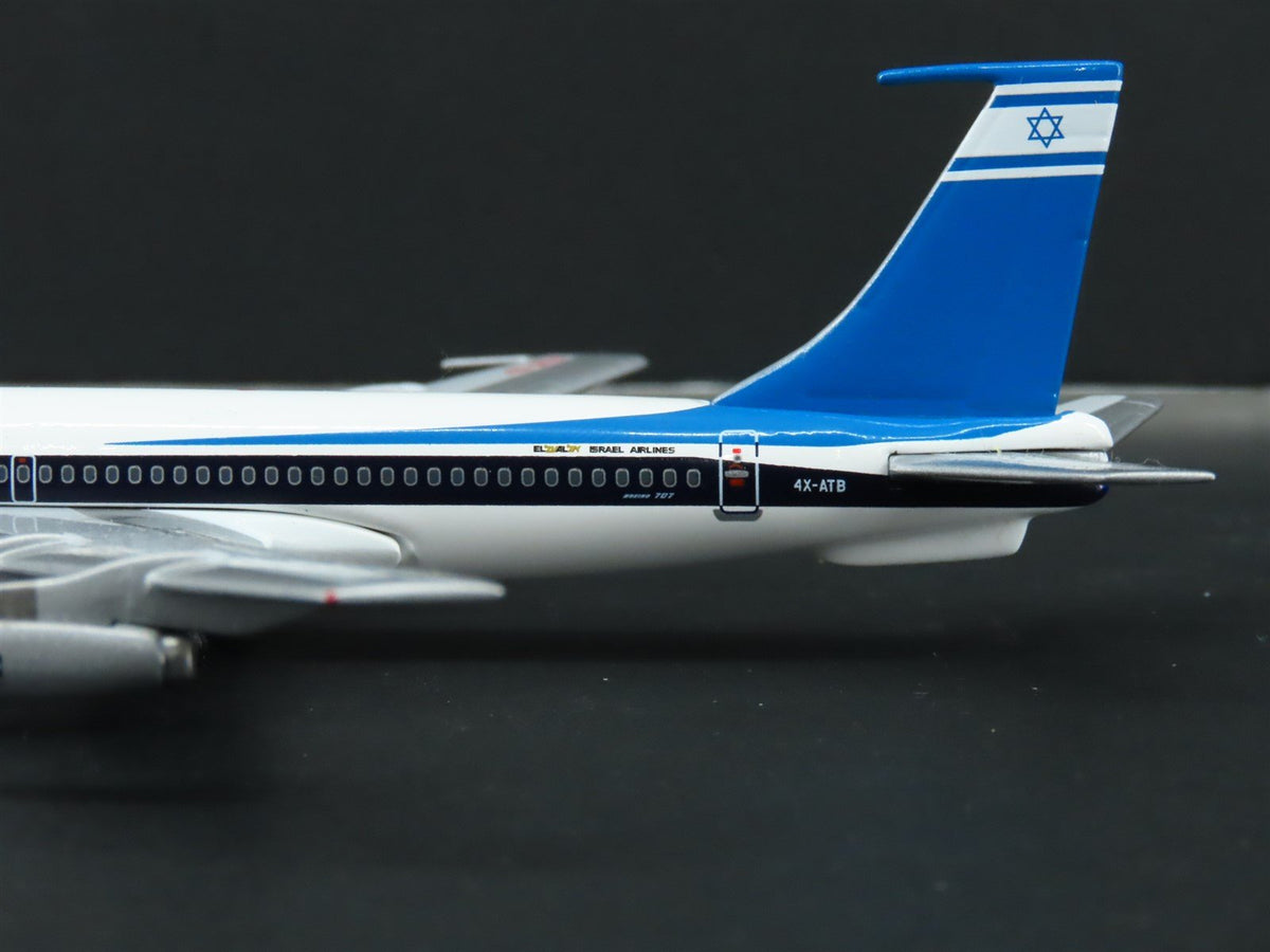 1:400 Scale Aero Classics Die-Cast El Al Boeing B-707-458 Aircraft 4X-ATB