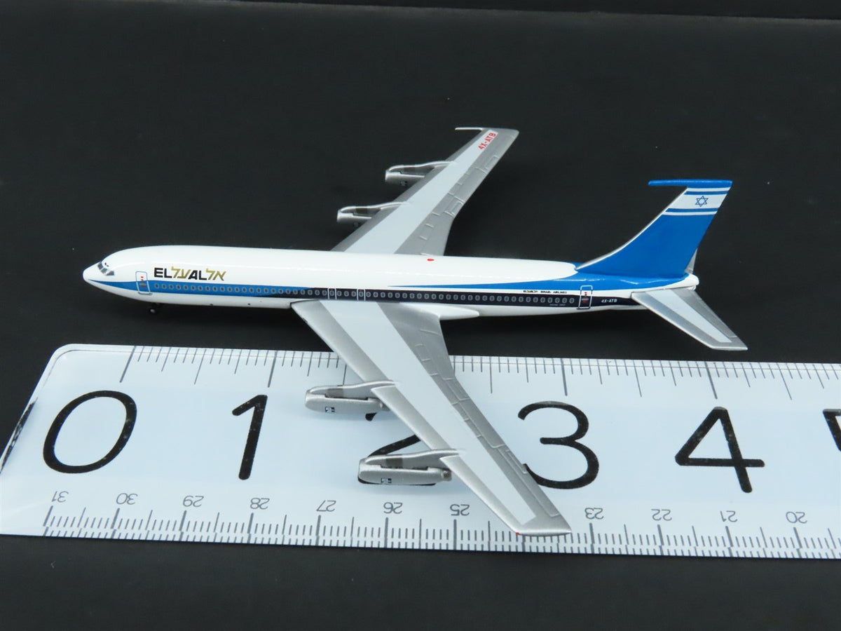 1:400 Scale Aero Classics Die-Cast El Al Boeing B-707-458 Aircraft 4X-ATB