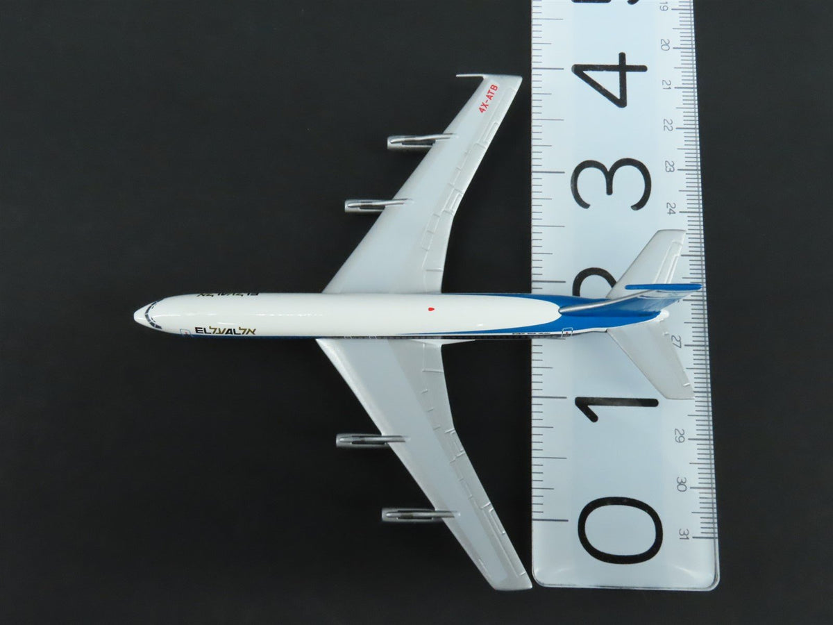 1:400 Scale Aero Classics Die-Cast El Al Boeing B-707-458 Aircraft 4X-ATB