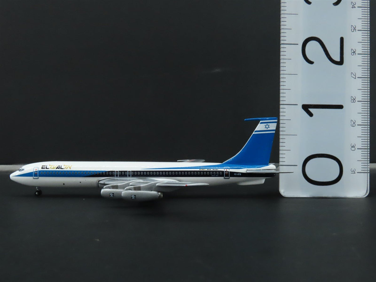 1:400 Scale Aero Classics Die-Cast El Al Boeing B-707-458 Aircraft 4X-ATB