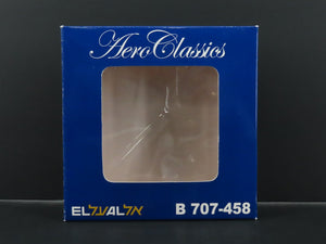 1:400 Scale Aero Classics Die-Cast El Al Boeing B-707-458 Aircraft 4X-ATB