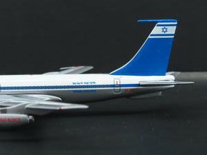 1:400 Scale Aero Classics Die-Cast El Al Boeing B-707-458 Aircraft 4X-ATA