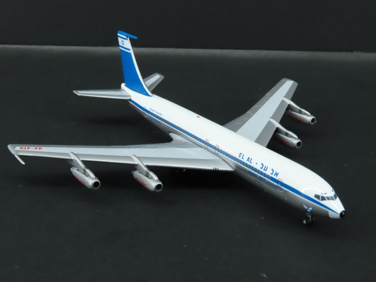 1:400 Scale Aero Classics Die-Cast El Al Boeing B-707-458 Aircraft 4X-ATA
