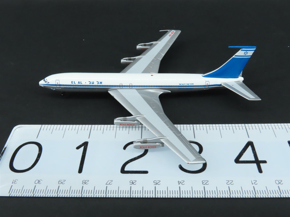 1:400 Scale Aero Classics Die-Cast El Al Boeing B-707-458 Aircraft 4X-ATA