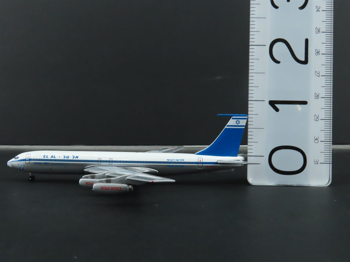 1:400 Scale Aero Classics Die-Cast El Al Boeing B-707-458 Aircraft 4X-ATA