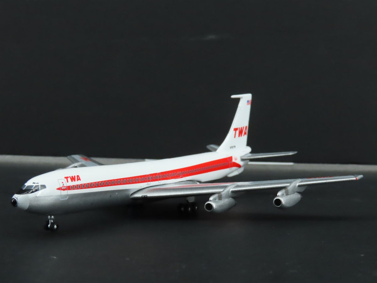 1:400 Aero Classics Die-Cast TWA Trans World Boeing B-707-300 Aircraft N761TW