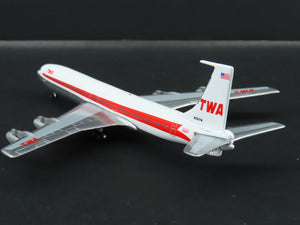 1:400 Aero Classics Die-Cast TWA Trans World Boeing B-707-300 Aircraft N761TW