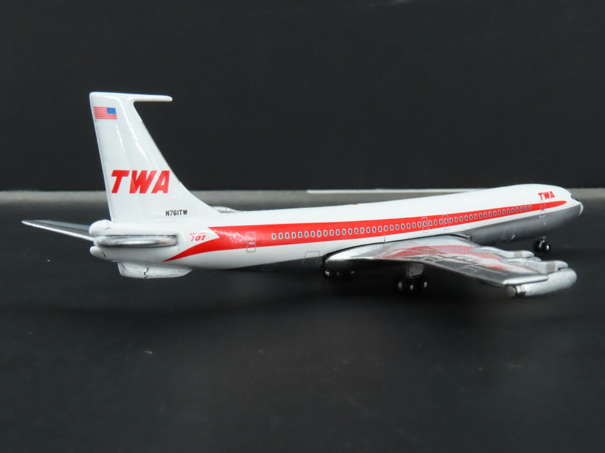 1:400 Aero Classics Die-Cast TWA Trans World Boeing B-707-300 Aircraft N761TW