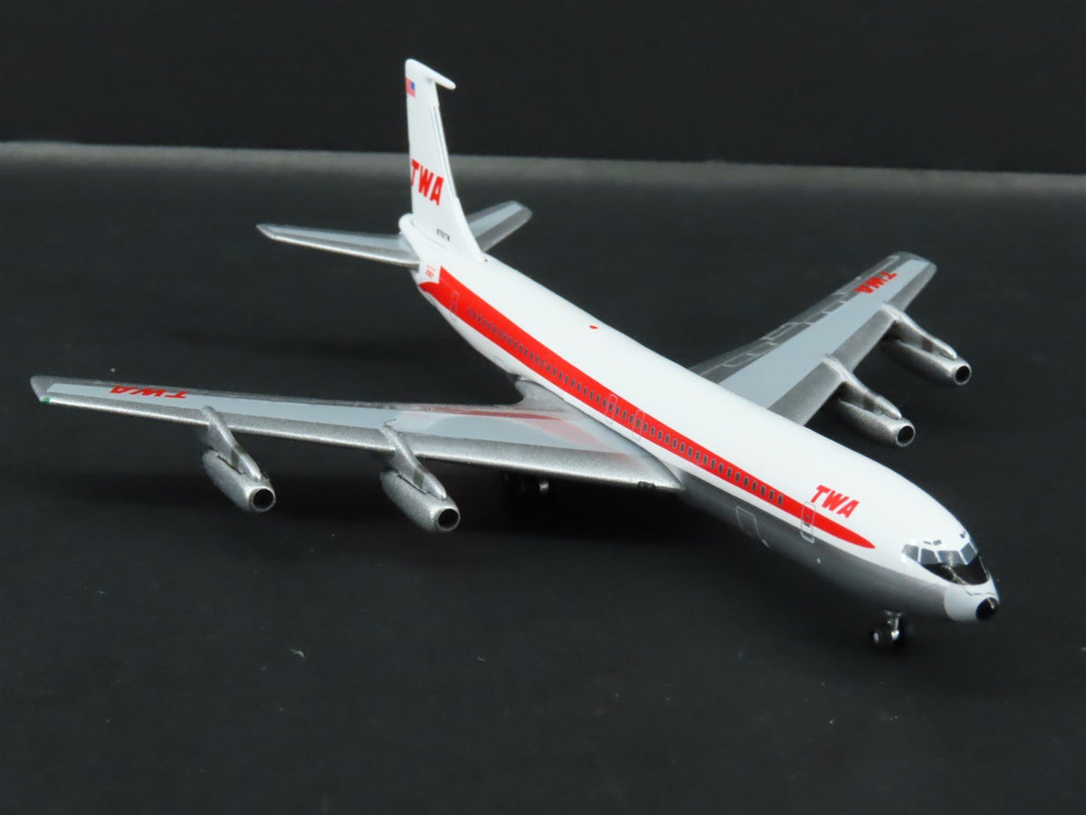 1:400 Aero Classics Die-Cast TWA Trans World Boeing B-707-300 Aircraft N761TW
