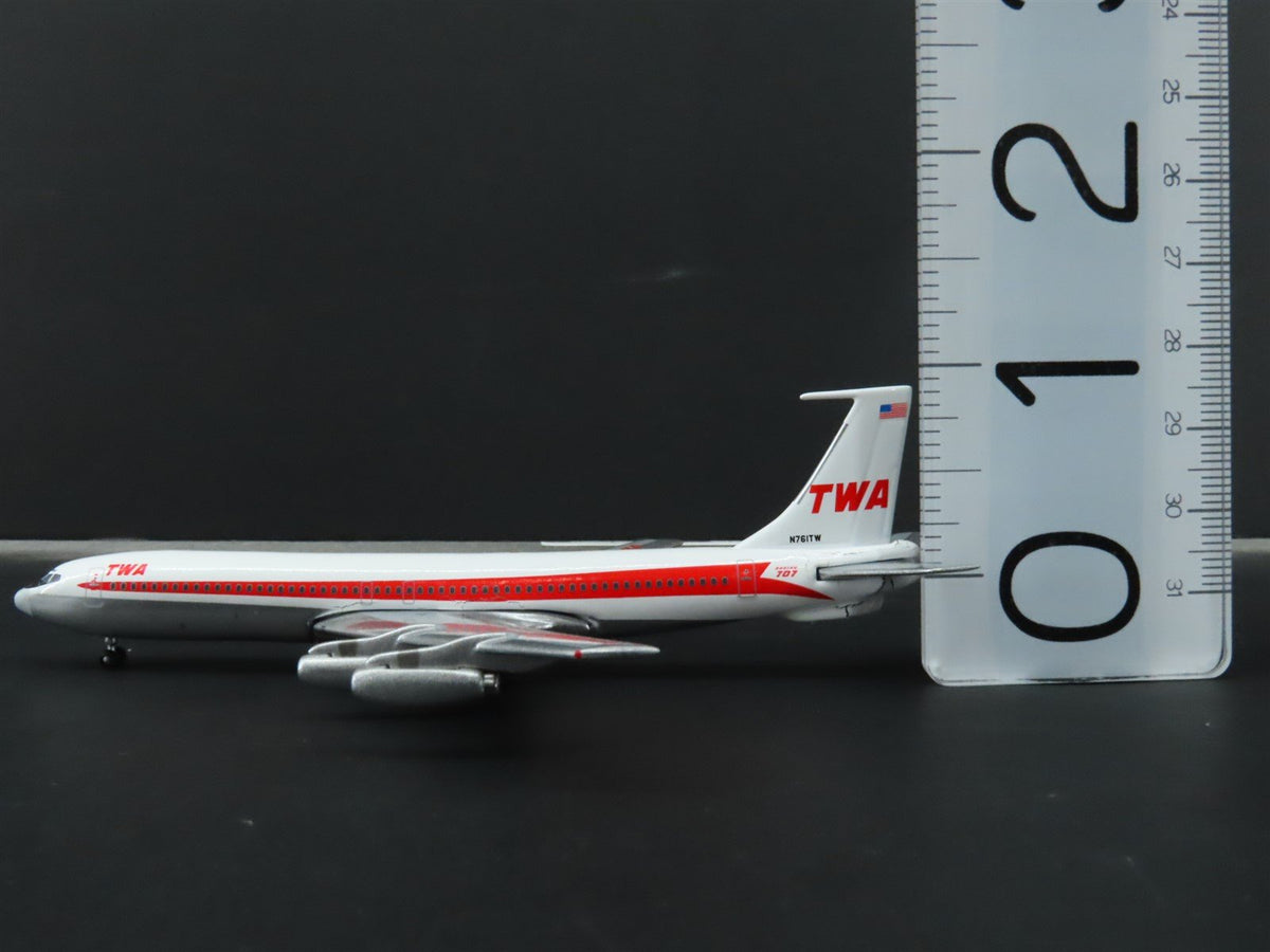1:400 Aero Classics Die-Cast TWA Trans World Boeing B-707-300 Aircraft N761TW