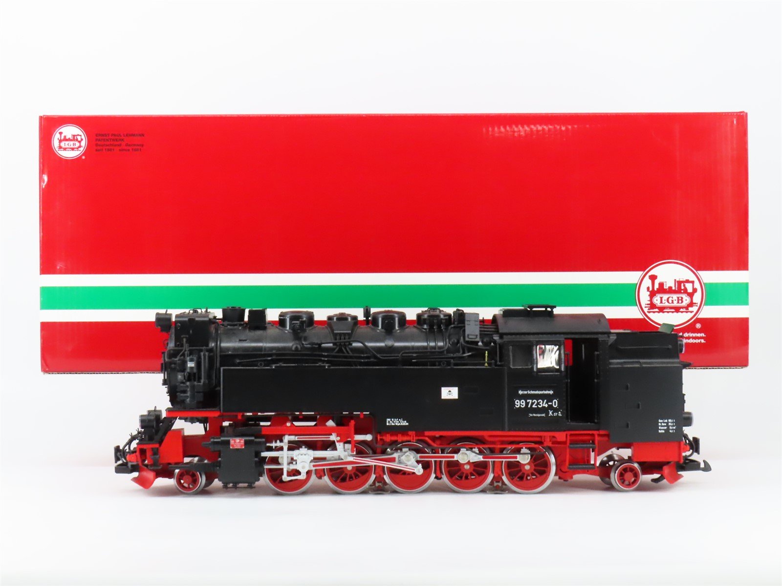 G Scale LGB 24812 HSB Harz Rail 2-10-2 Steam Locomotive #7234-0 w/ DCC & Sound
