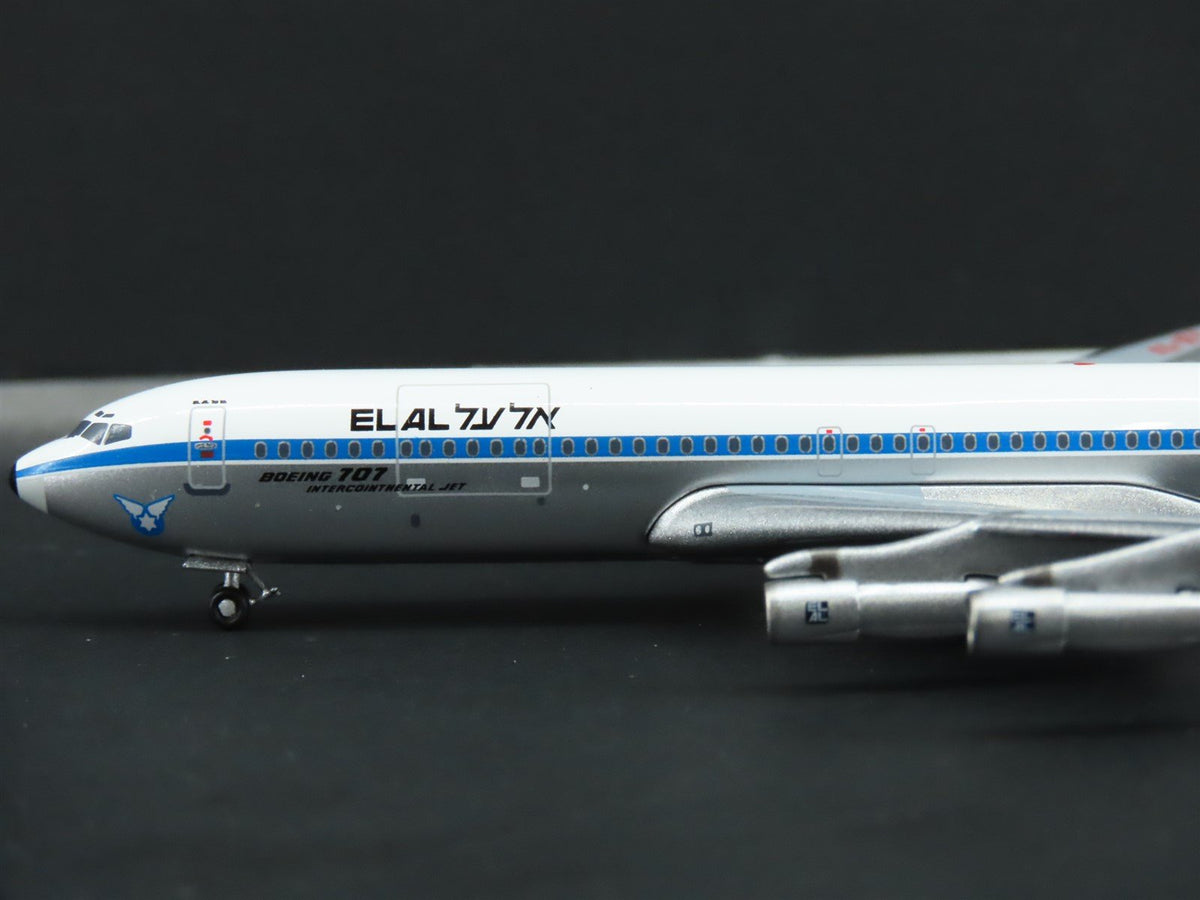 1:400 Scale Aero Classics Die-Cast El Al Boeing B-707-358C Aircraft 4X-ATY