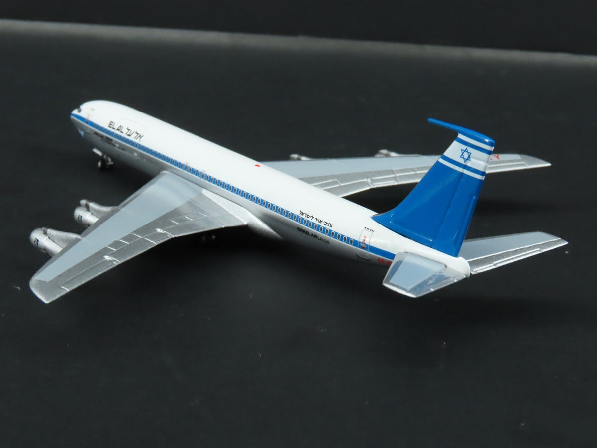 1:400 Scale Aero Classics Die-Cast El Al Boeing B-707-358C Aircraft 4X-ATY