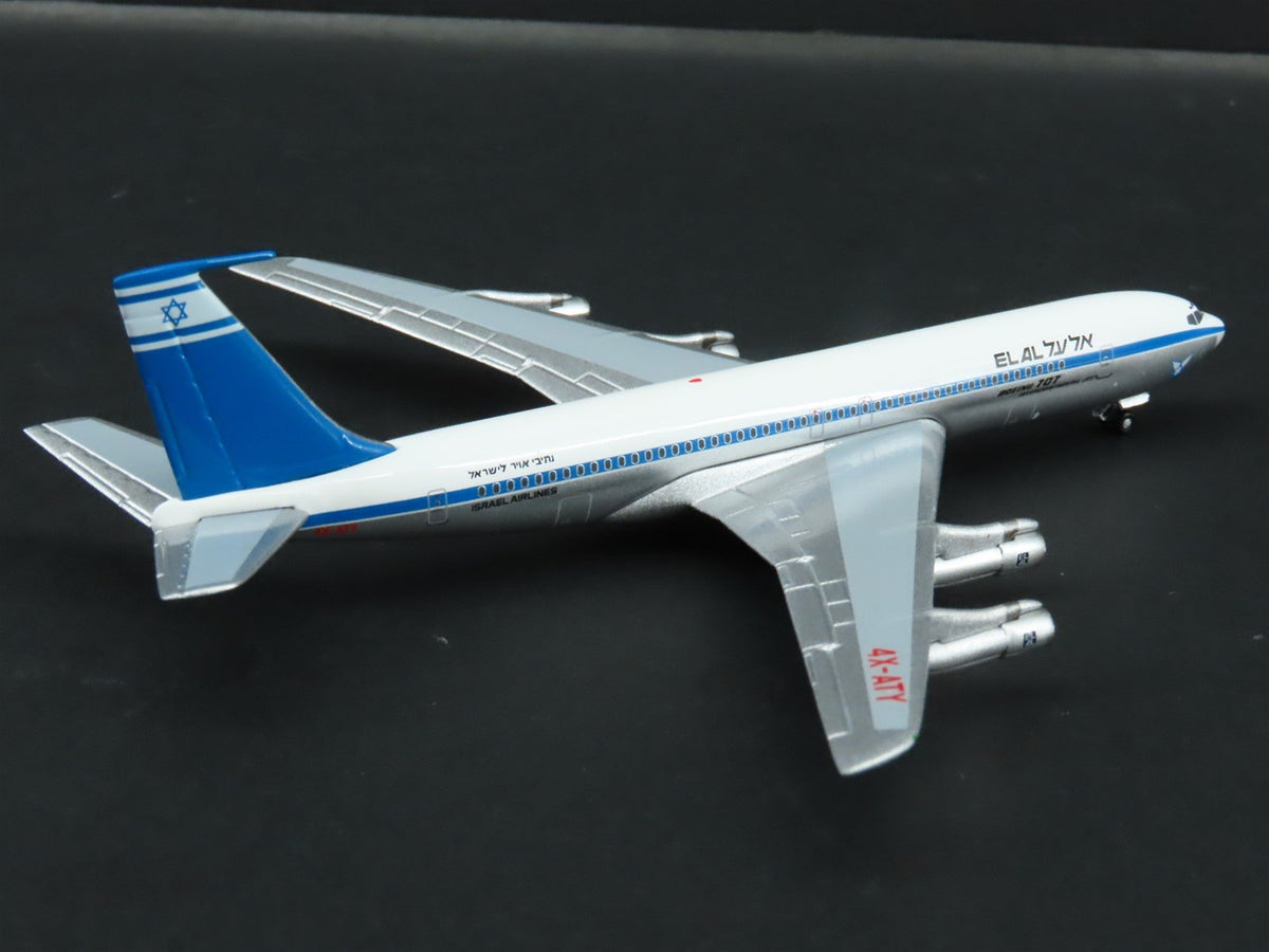 1:400 Scale Aero Classics Die-Cast El Al Boeing B-707-358C Aircraft 4X-ATY