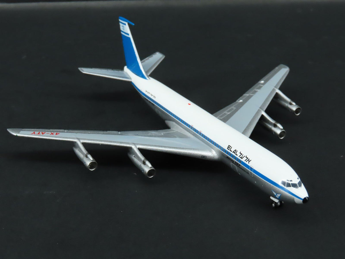 1:400 Scale Aero Classics Die-Cast El Al Boeing B-707-358C Aircraft 4X-ATY