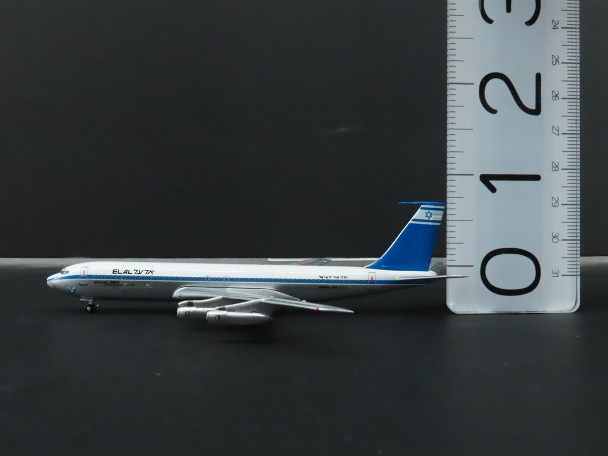 1:400 Scale Aero Classics Die-Cast El Al Boeing B-707-358C Aircraft 4X-ATY