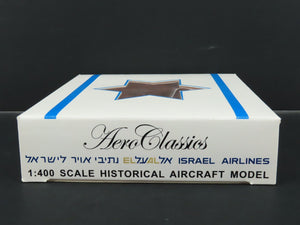 1:400 Scale Aero Classics Die-Cast El Al Boeing B-707-358C Aircraft 4X-ATY
