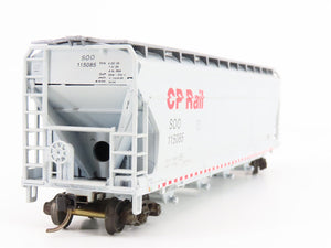 HO Scale Athearn SOO Line CP Rail 4-Bay Covered Hopper #115085 - Custom