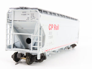 HO Scale Athearn SOO Line CP Rail 4-Bay Covered Hopper #115085 - Custom