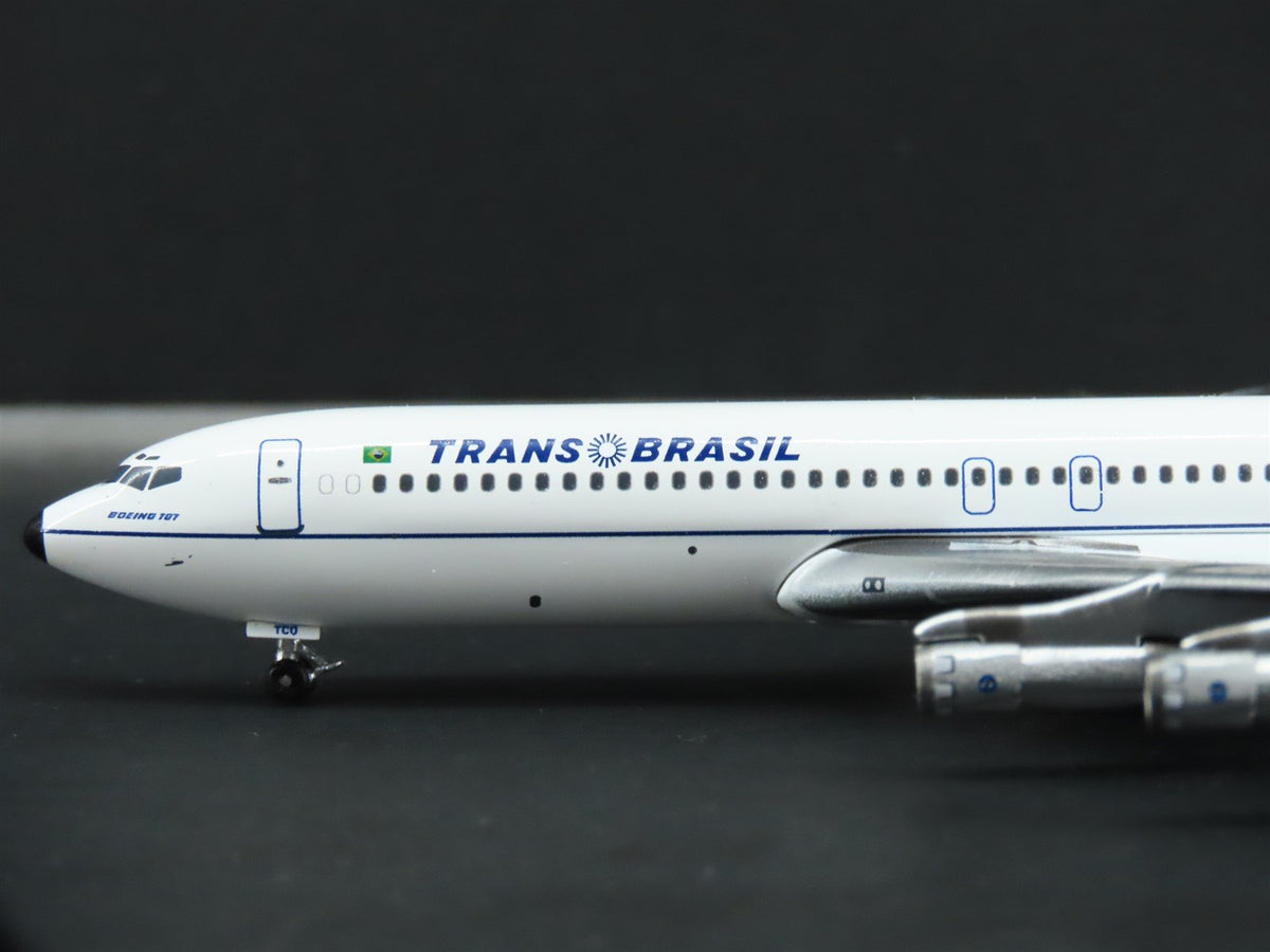 1:400 Aero Latin Classics Trans Brasil B-707-336B Aircraft PT-TCQ &quot;Rainbow Tail&quot;