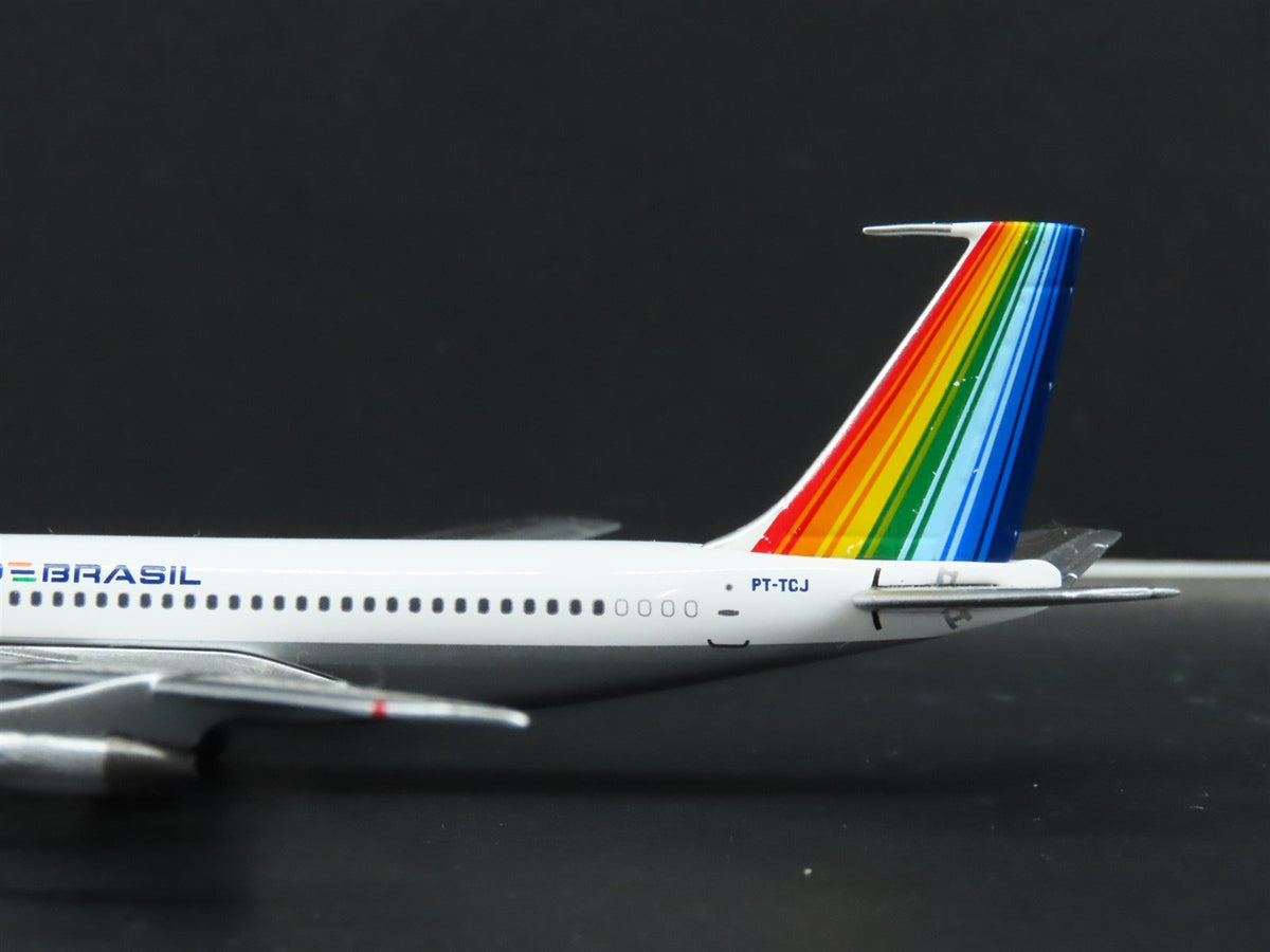 1:400 Aero Latin Classics TransBrasil B-707-327C Aircraft PT-TCJ &quot;Rainbow Tail&quot;