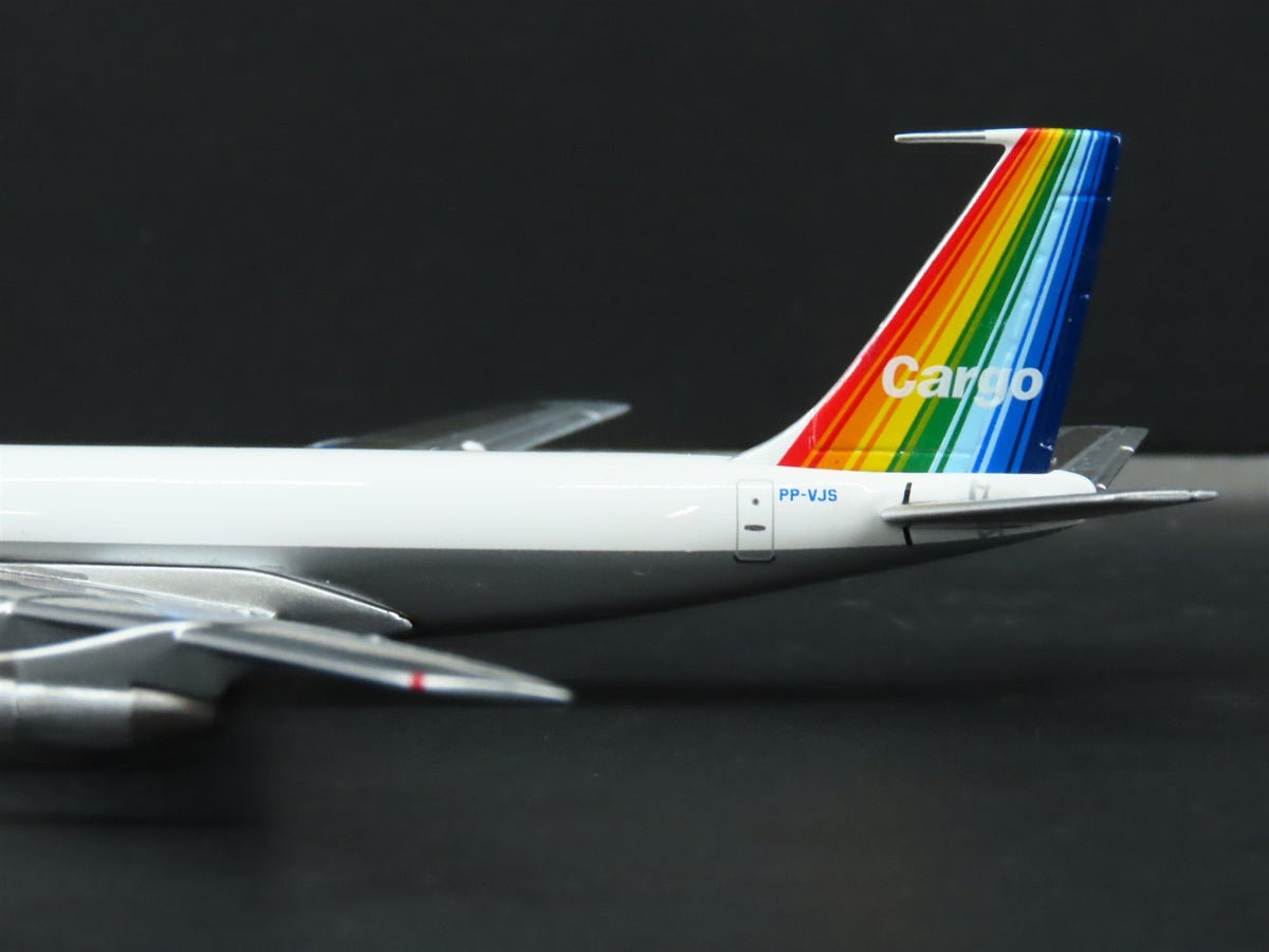 1:400 Aero Latin Classics TransBrasil B-707-341C Aircraft PP-VJS &quot;Rainbow Tail&quot;