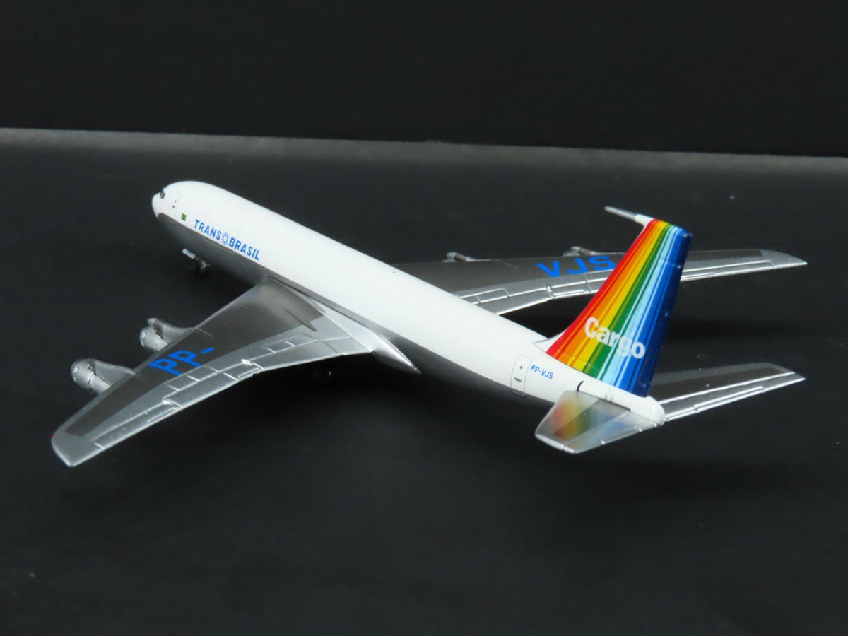 1:400 Aero Latin Classics TransBrasil B-707-341C Aircraft PP-VJS &quot;Rainbow Tail&quot;