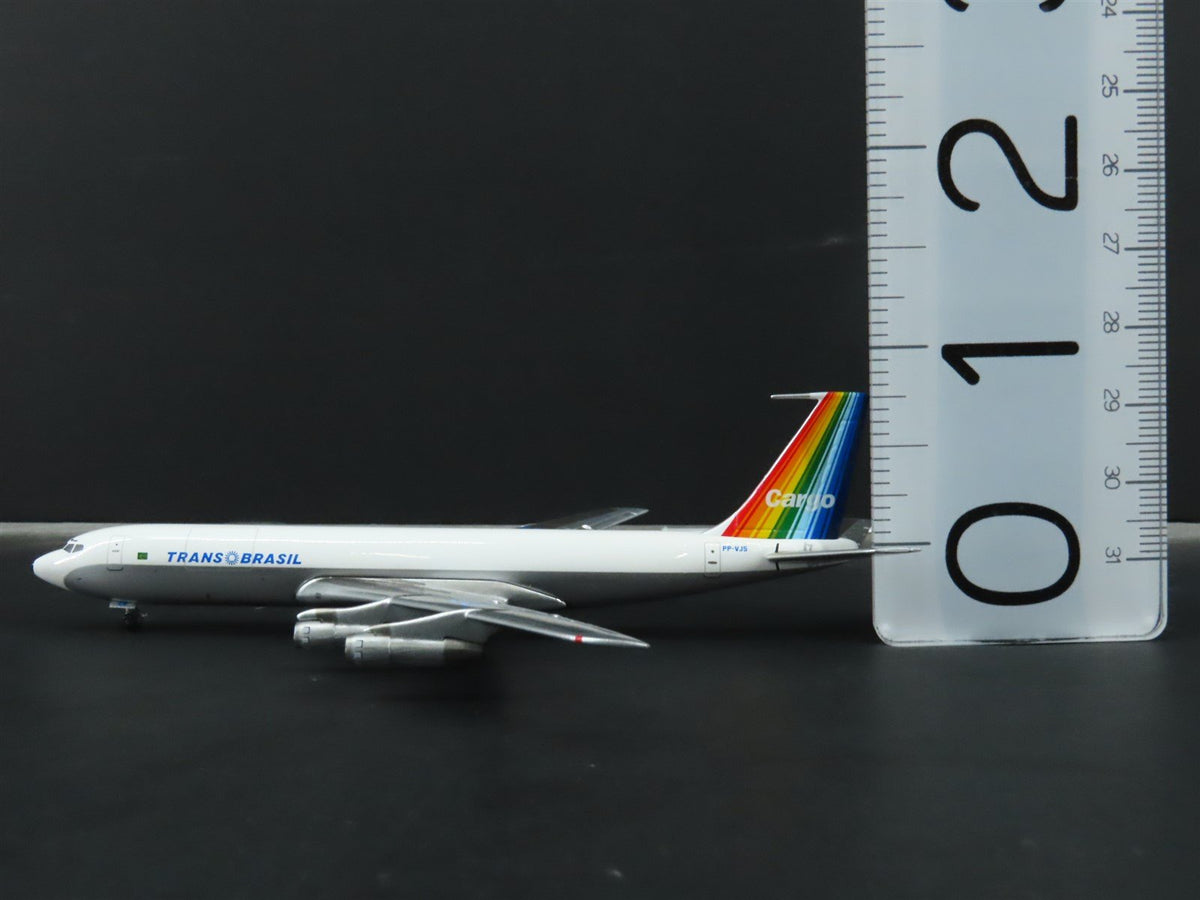 1:400 Aero Latin Classics TransBrasil B-707-341C Aircraft PP-VJS &quot;Rainbow Tail&quot;