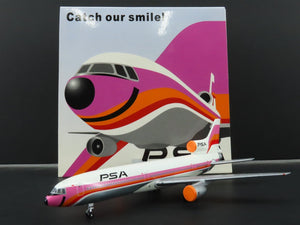 1:400 Scale Jet-X Pacific Southwest Lockheed L-1011-1 Aircraft N10112 - Pink