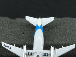 1:400 Scale Aero Classics Die-Cast Quebecair Boeing B-737-200 Aircraft C-GQBS