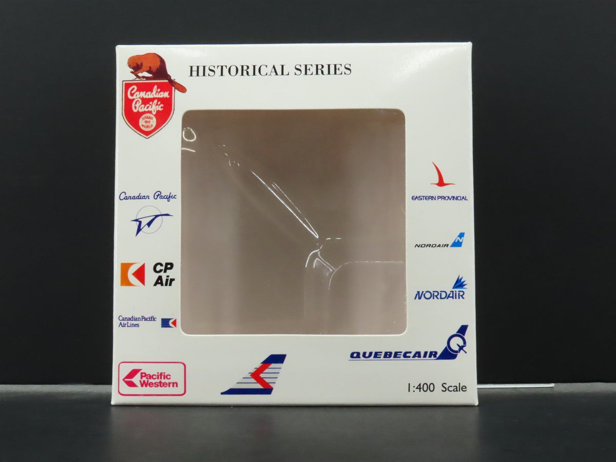 1:400 Scale Aero Classics Die-Cast Quebecair Boeing B-737-200 Aircraft C-GQBS
