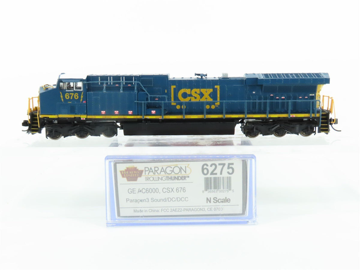 N Broadway Limited BLI 6275 CSX AC6000CW YN3b Diesel #676 wParagon 3 DCC &amp; Sound