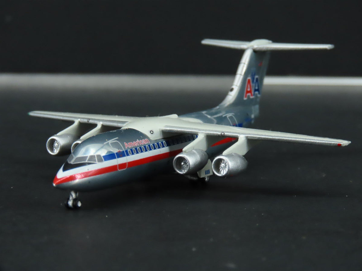 1:400 Jet-X JX374 Die-Cast American Airlines British Aerospace BAe-146 Aircraft
