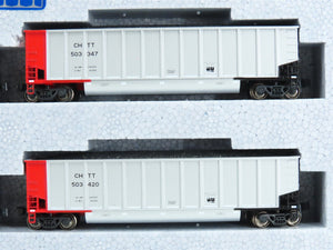 N Scale KATO 106-4607 CHTT Railway BethGon Coalporter Hopper 8 Car Set