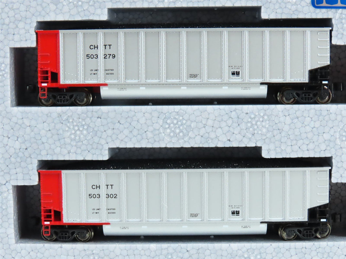 N Scale KATO 106-4607 CHTT Railway BethGon Coalporter Hopper 8 Car Set