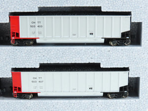 N Scale KATO 106-4607 CHTT Railway BethGon Coalporter Hopper 8 Car Set